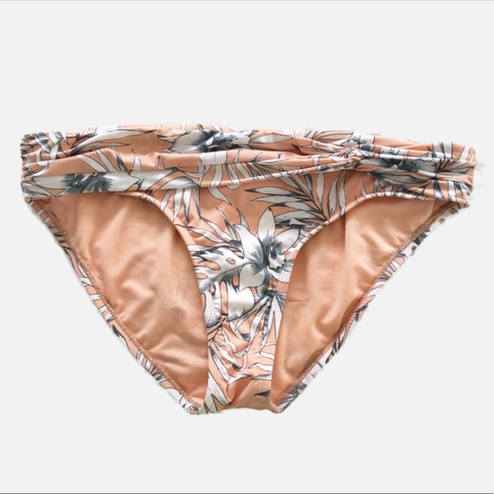 Bikini Tropical Print Swimsuit Bottom